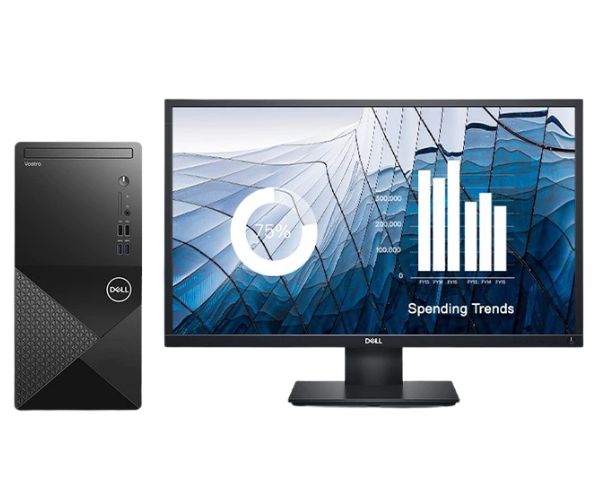 Dell Vostro 3888 Mini Tower Desktop Intel Core i5 RAM 8GB Storage 256GB SSD + 1TB SATA HDD + 18.5″ Monitor: